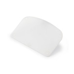Racleta : Razuitor manual pentru aluat sau creme, 150 mm, IGEAX 1120, alb