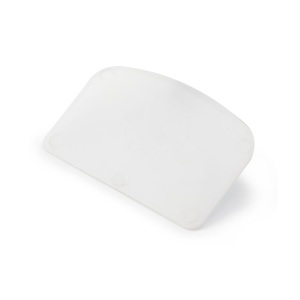 Racleta : Razuitor manual pentru aluat sau creme, 150 mm, IGEAX 1120, alb