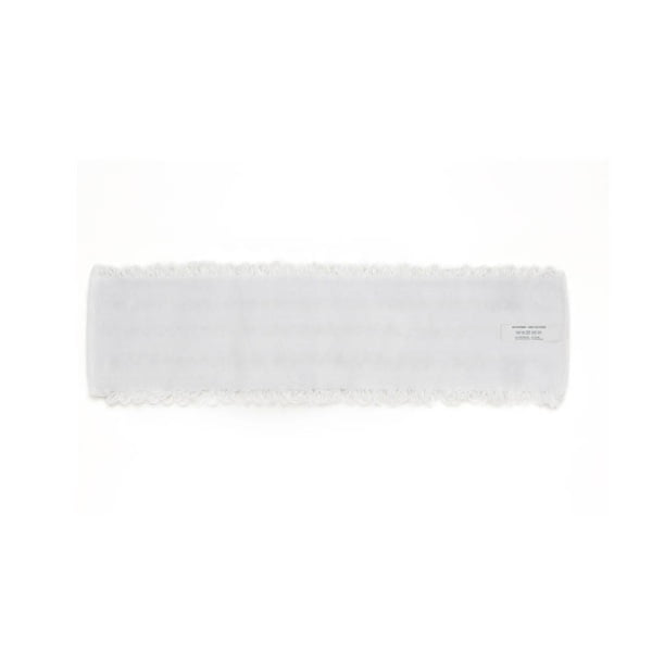 Mop din microfibra, alb, Loop Ecolabel, 40 x 11 cm, prindere cu scai