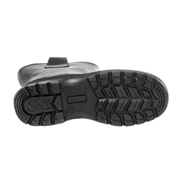 Cizme de lucru imblanite, calduroase, S3, SRC, CI, PERLITE, piele integrala neagra, bombeu otel, captuseala din blana ecologica, Coverguard