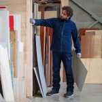 CG5KOA120_Hanorac Koala, albastru inchis, pentru protectie termica, 350 g_m², din micropolar termoizolant_2