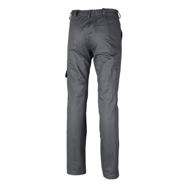 Pantaloni de lucru, INDUSTRY, gri, tercot, 65%poliester, 35% bumbac, 245 g/m², confortabili, material rezistent la uzura, cusaturi intarite, Coverguard
