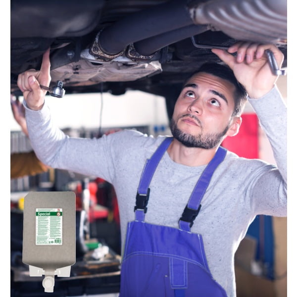 Rezerva sapun abraziv Dreumex Special EX, 4 kg, fara solventi, pentru curatarea mainilor de murdarii persistente, pentru dispenser DR99900001003