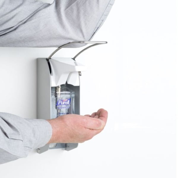 Dezinfectant maini gel Gojo Purell Advanced flacon  pentru Eurodispenser 500 ml cu capac, pentru dispenser SV2400-25-01