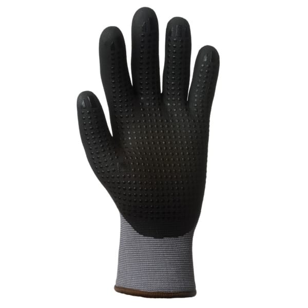 Manusi de protectie imersate in spuma de nitril 3/4, cu picouri in palma, EUROLITE 15N606D, aderenta, rezistenta ridicata la abraziune, certificat OEKO-TEX Standard 100