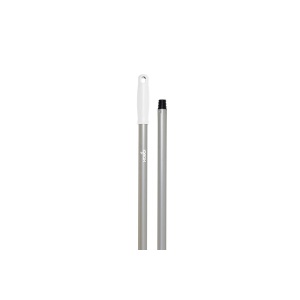 Coada / Maner 130 cm, alb,  pentru maturi, raclete si perii IGEAX, din aluminiu, rezistent la 121 °C,  autoclavare, pentru industria alimentara, certificata HACCP, FDA