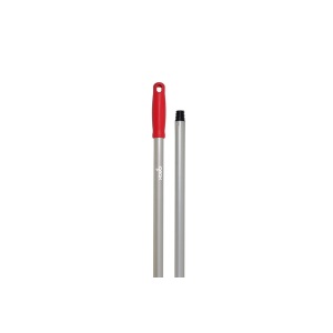 Coada : Maner 130 cm, rosu, pentru maturi, raclete si perii IGEAX, din aluminiu rosie