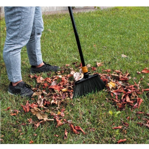 Matura dreapta, 35 cm, Igeax Industrial 136, fire dure, lungi, 14 cm, robusta, neagra, cu filet universal, fara maner