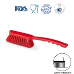 IGX1005RT_Perie-de-mana-cu-maner-mediu-duritate-ridicata-rosie121°C-autoclavareFood-Contact-HACCP-FDA