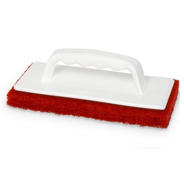 Kit complet, alcatuit din suport manual de pad si pad IGEAX 1028, rosu, pentru curatarea suprafetelor, 250 x 120 x 90 mm