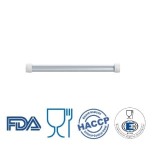 IGX1087W_Bara suport din aluminiu pentru ustensile, alb, IGEAX 1087W, certificat Food Contact_1