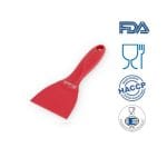 IGX1127R_Scraper Racleta din polipropilena, 75 mm, IGEAX 1127, rosu 121° C, Food contact, HACCP, FDA