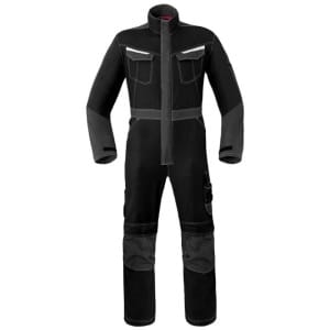 MJ212433_Combinezon HAVEP 20199, gri-negru, poliester-bumbac 260gr_m²