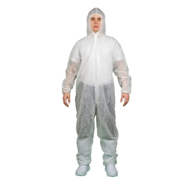 Combinezon de unica folosinta, polipropilena KPP40, alb, categorie I