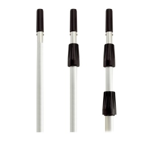 Maner telescopic din 3 sectiuni, lungime de 300 cm