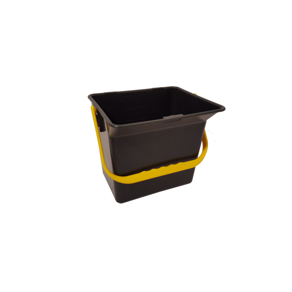 Galeata 6l cu maner galben - Black-is-Green