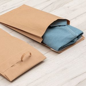 Plic din hartie kraft 100gr, 5 dimensiuni disponibile - 23x53+12 +flap - 200 BUCATA.