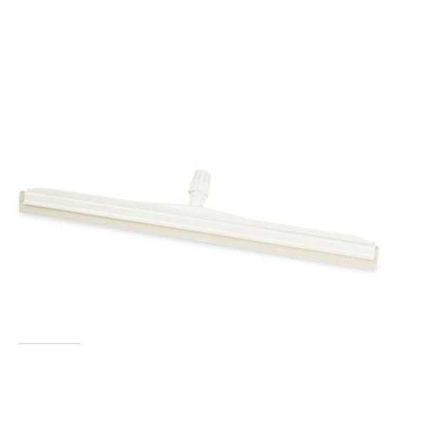 Racleta de apa dubla, 75cm, alba, IGEAX 1027, rezistenta la 80 °C, pentru industria alimentara, certificat HACCP, FDA