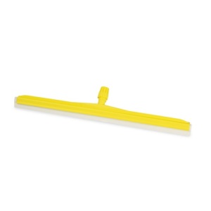 Racleta de apa dubla, 75cm, galbena, IGEAX 1027, rezistenta la 80 °C, pentru industria alimentara, certificat HACCP, FDA