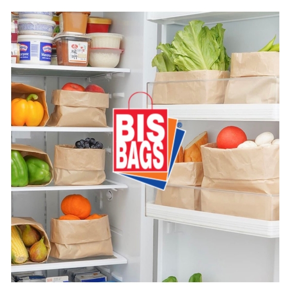 Punga transport, hartie natur, fara maner - 25 x 11 x 32cm - 500 BUCATA