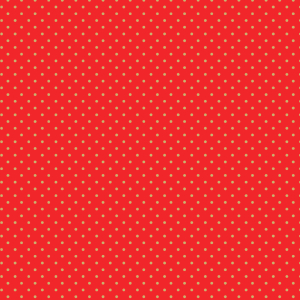 Rola ambalaj rosu cu buline aurii - 70cm latime x 250 metri liniari lungime