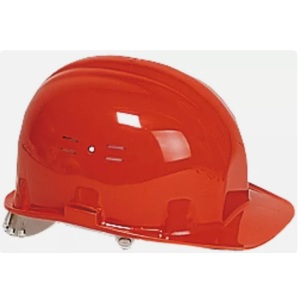 Casca de protectie OPUS, CLASSIC, portocalie, din polietilena, usoara, 370 gr, suspensie in 6 puncte, reglare manuala