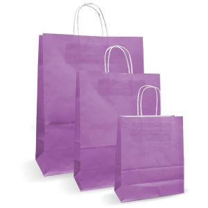 Pungi albe, colorate 100% mov - 32X12X41 - 100 BUCATA