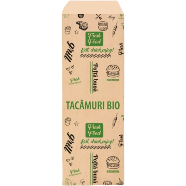 Punga tacam natur FRESH - 8X24 cm - 2000 BUCATA