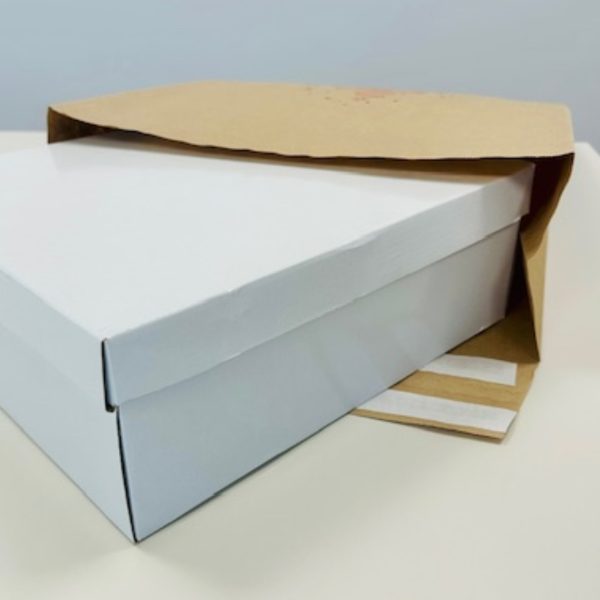 Plic din hartie kraft 100gr, 5 dimensiuni disponibile - 30x55+14 + flap - 200 BUCATA.