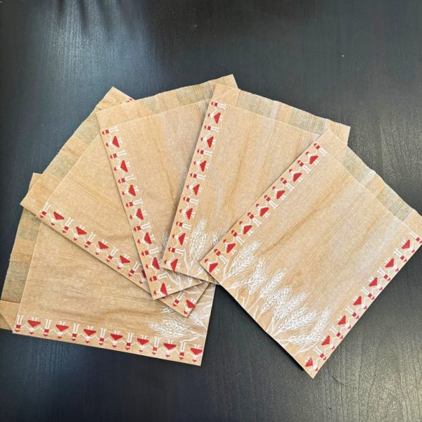 Punga hartie "Traditional" - mica 15 x 4.5 x 19cm - 2000 BUCATA.