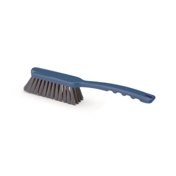 Perie de mana cu maner mediu, duritate usoara, peri moi, Mov, DETECTABLE, rezistenta la 121°C,, autoclavare  pentru industria alimentara, certificare HACCP, FDA