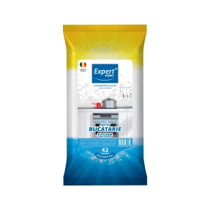 Servetele umede pentru bucatarie, EXPERT WIPES, 42 buc