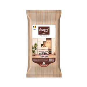 Servetele umede pentru mobila, EXPERT WIPES, 42 buc