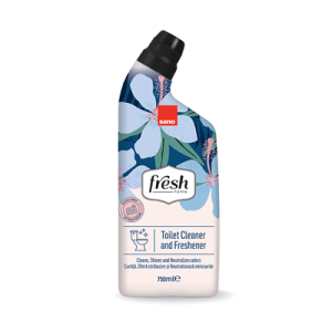 Detergent si odorizant pentru toaleta SANO Fresh solutie 750 ml