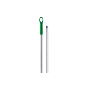 Coada / Maner 130 cm, diametru de 25 mm, verde, pentru maturi, raclete si perii IGEAX, din aluminiu, pentru industria alimentara, certificata FDA