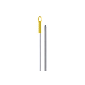 Coada / Maner 130 cm, diametru de 25 mm, galben, pentru maturi, raclete si perii IGEAX, din aluminiu, pentru industria alimentara, certificata FDA