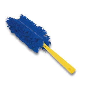 Perie manuală din acril, antistatica, ideala pentru îndepărtarea prafului de pe suprafețe delicate, recomandata pentru uz profesional in birouri, spatii comerciale și industriale