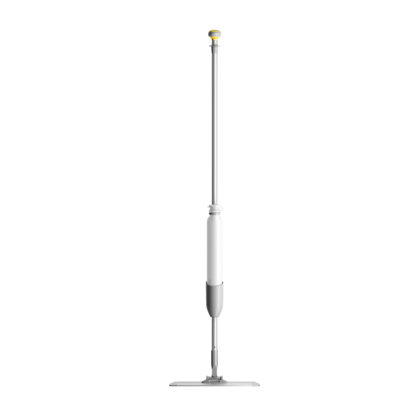 Mop cu pulverizator, cu rezervor reincarcabil de 1l, maner ergonomic - galben