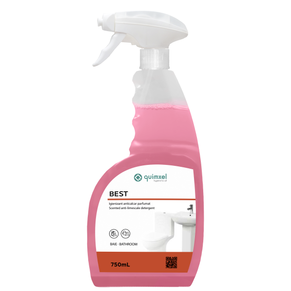 Igienizant anticalcar parfumat BEST 750 ml, QUIMXEL