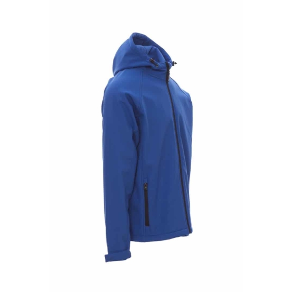 Jachetă Softshell Payper Gale – protectie vant/ploaie, respirabilitate ridicata- albastru