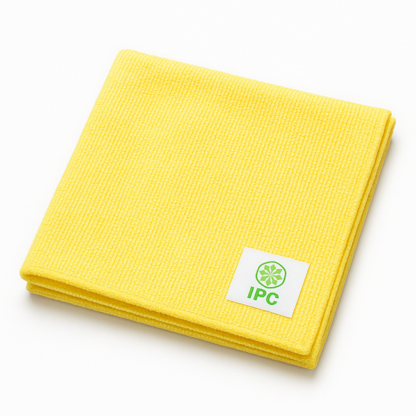 Laveta din microfibra 37x35 cm, Micro Kombi, galbena, set x 10 bucati