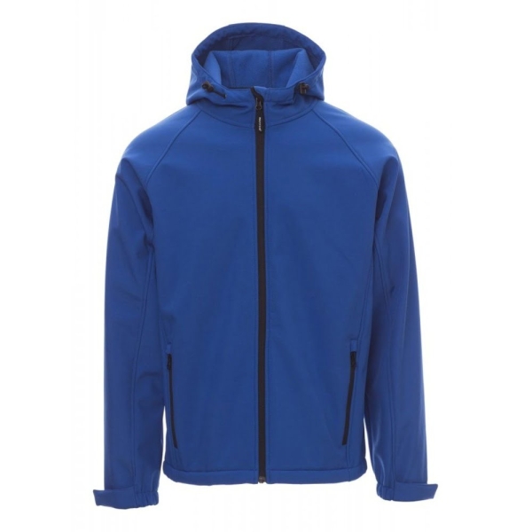 Jachetă Softshell Payper Gale – protectie vant/ploaie, respirabilitate ridicata- albastru