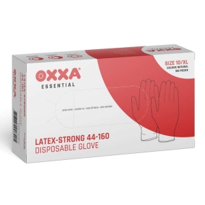 Manusi de protectie OXXA Latex-Strong 44-160,nat,a100pc,6-10, din latex