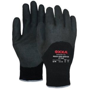 Manusi de protectie OXXA Maxx-Grip-Winter 47-280, negru,9-11, din latex, cu aderenta ridicata