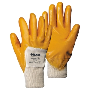 Manusi de protectie OXXA Nitrile-Lite 51-170, galben/wh,7-10, din bumbac, cu aderenta ridicata