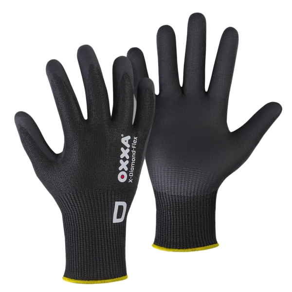 Manusi de protectie OXXA X-Diamond-Flex 51-790, 7-11, din nylon, cu manseta elastica, cu aderenta ridicata