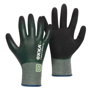 Manusi de protectie OXXA E-Nature-Winter Cut D 52-855, 7-12, din nylon, cu manseta elastica, cu aderenta ridicata