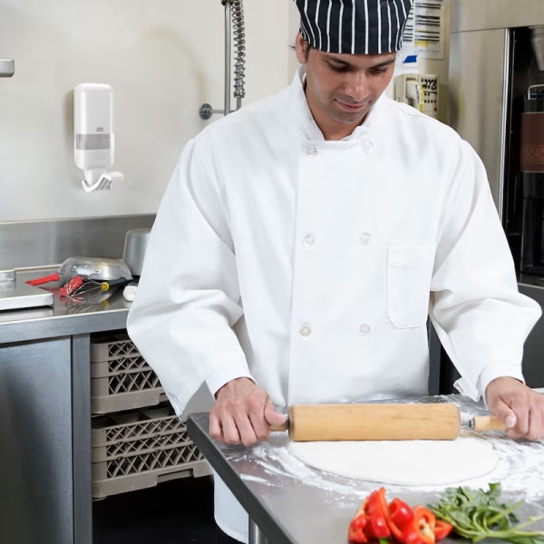 Dispenser manual pentru sapun,dezinfectant, gel, Tork, culoare alba