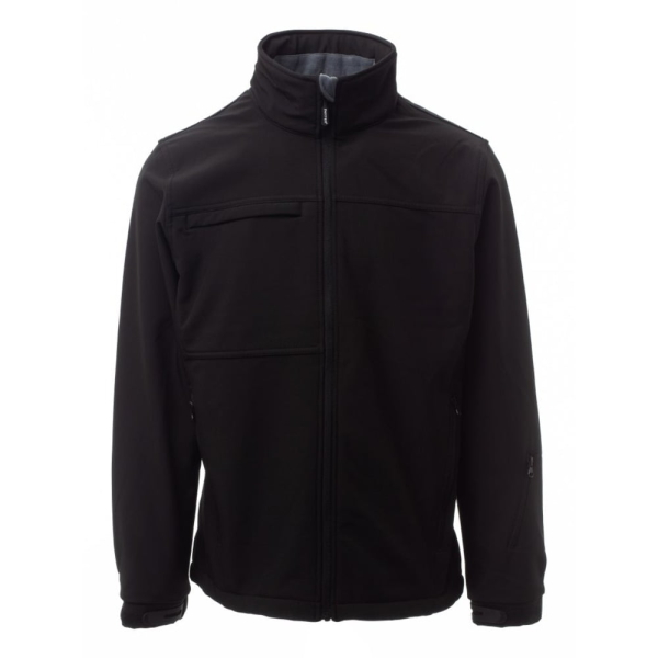 Jacheta softshell Payper Alaska Barbati, 93% polyester + 7% Elastan Soft shell, Toate anotimpurile, 330 g/m2