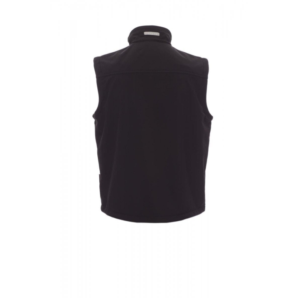 Vesta softshell Payper Bering pentru Barbati, 93% polyester + 7% Elastan Soft shell, Toamna-Iarna, 330 g/m2